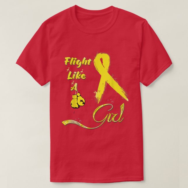 Childhood cancer tshirt, Childhood cancer tshirt (Design vorne)