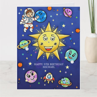 Childhood Dreams Folded Greeting Card Karte