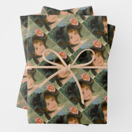 Childhood in a garden - Mary Cassatt Geschenkpapier Set