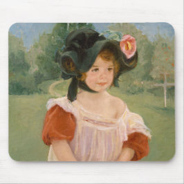 Childhood in a garden - Mary Cassatt Mousepad