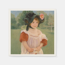 Childhood in a garden - Mary Cassatt Serviette