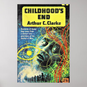Childhoods End Arthur C Clarke Poster