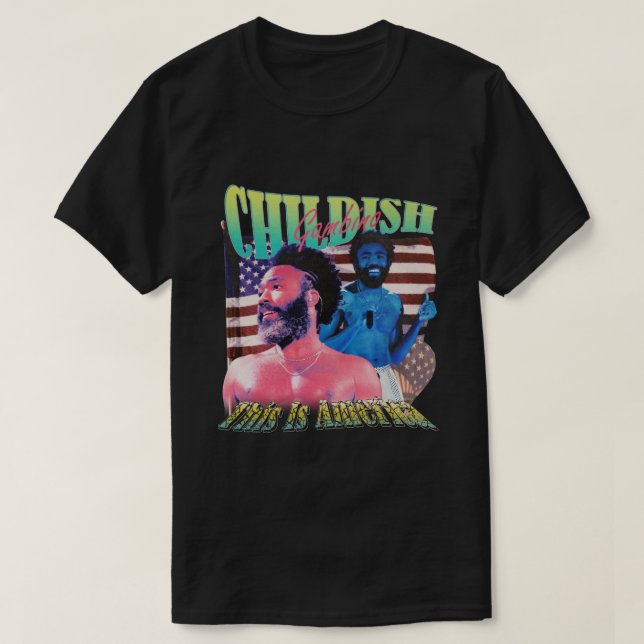Childish Gambino T-Shirt (Design vorne)