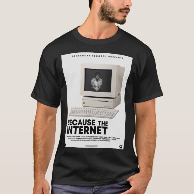 CHILDISH GAMBINO&X27;S, WEIL DAS INTERNET   T-Shirt (Vorderseite)