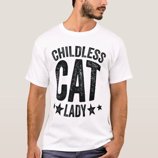 Childless Cat Lady Comma - La Kamala Harris for Pr T-Shirt (Vorderseite)