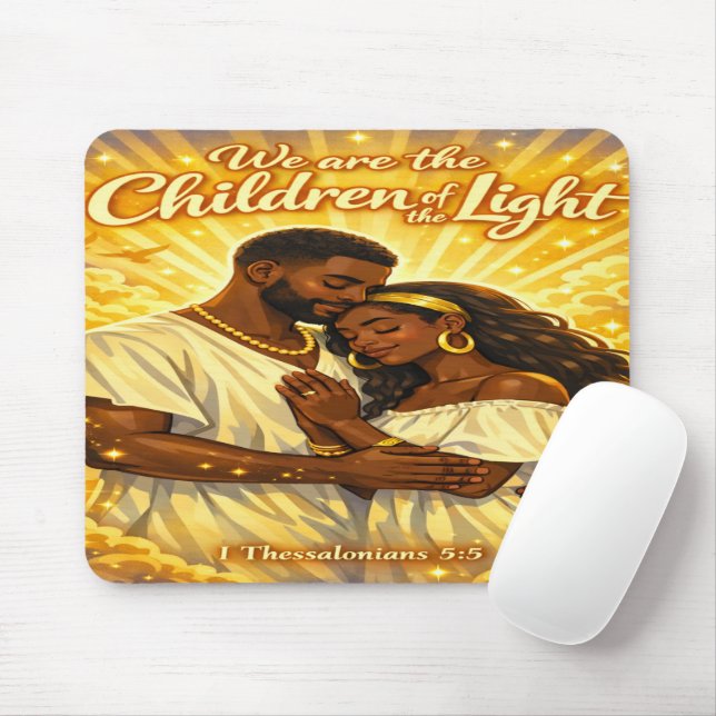 Children of Light Mousepad (Mit Mouse)