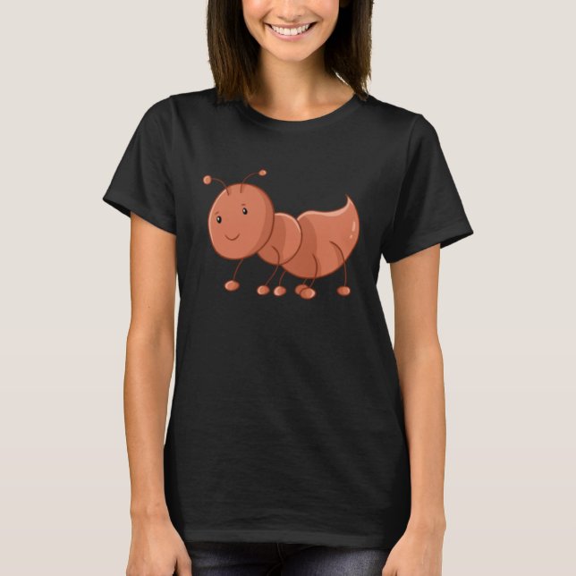 Children s Creepy Crawly Ant T-Shirt (Vorderseite)