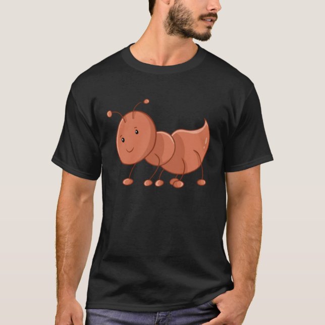 Children s Creepy Crawly Ant T-Shirt (Vorderseite)