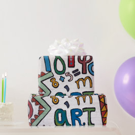 Childrens Alphabet Geschenkpapier