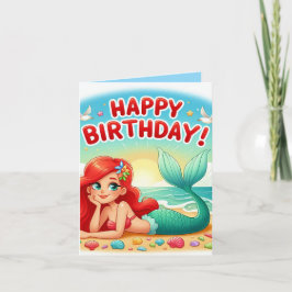 Children's birthday card karte