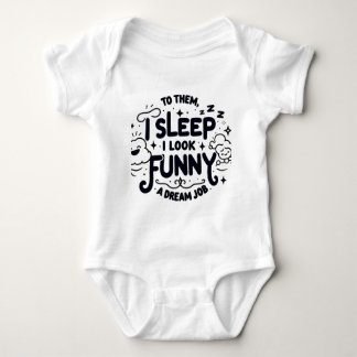 Children's bodysuit with a funny inscription baby strampler