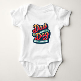 Children's bodysuit with a funny inscription baby strampler