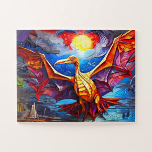 Childrens Dinosaurier Sammlung von Mosaikfantasien Puzzle