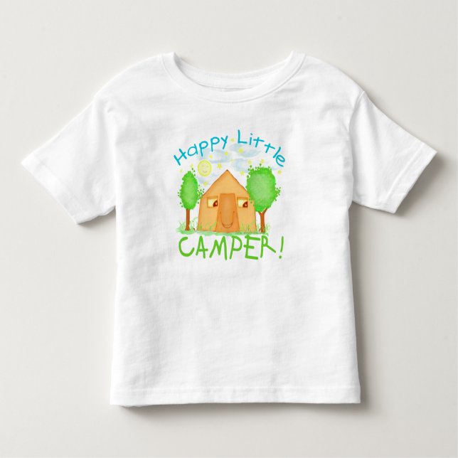 Childrens Summer Camping T - Shirt (Vorderseite)