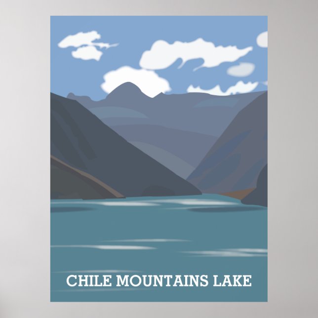 Chile Bergsee-Zauber im Val Piora Poster (Vorne)