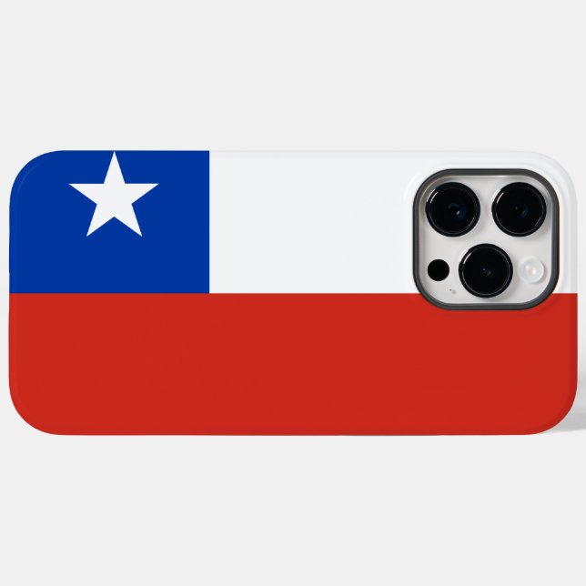 Chile Case-Mate iPhone Hülle (Rückseite (Horizontal))