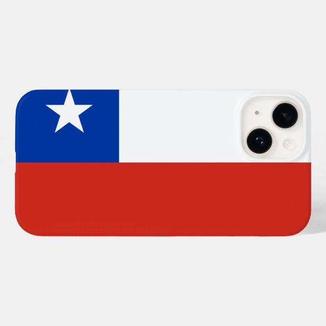 Chile Case-Mate iPhone Hülle (Rückseite (Horizontal))