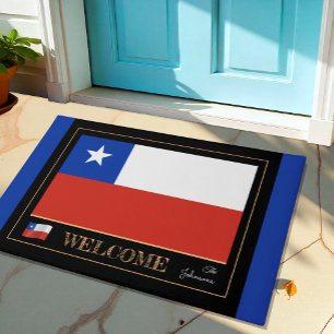 Chile & Chile Flag Haus/Sport Empfang Fußmatte