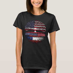 Chile Chile USA USA USA Staaten Tree T-Shirt