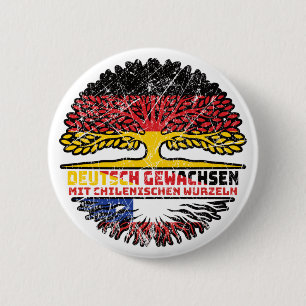 Chile Chilenisch Deutsch Deutschland Baum Wurzel Button