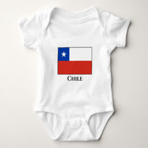 Chile (chilenische Flagge) Baby Strampler