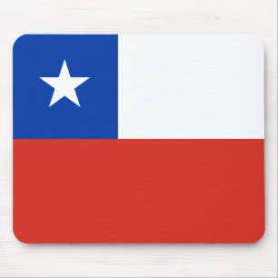 Chile (chilenische Flagge) Mousepad