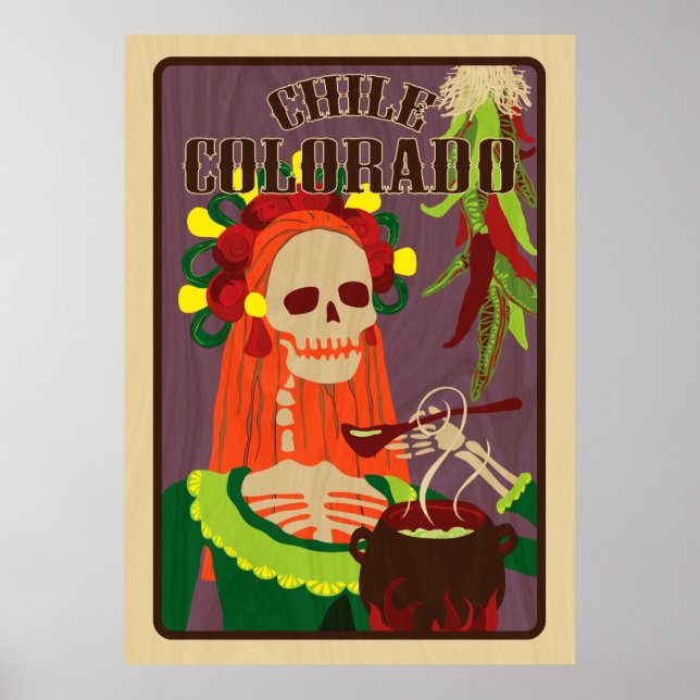 Chile colorado poster (Vorne)