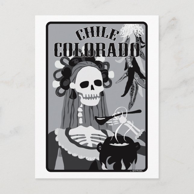 Chile colorado postkarte (Vorderseite)