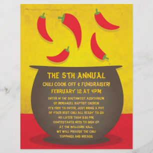 Chile Cook Off Flyer