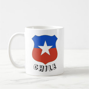 Chile Emblem Kaffeetasse