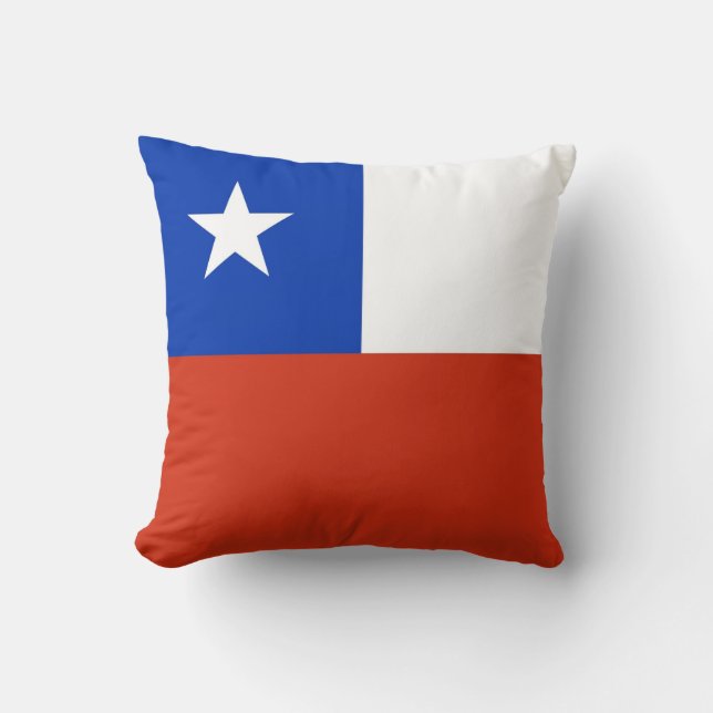 Chile Flag American MoJo Pillow Kissen (Vorderseite)