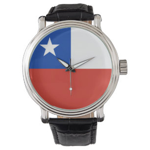 Chile-Flag eWatch Armbanduhr