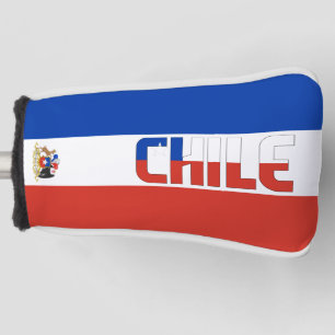Chile Flag Gorgetic Patriotic Golf Head Cover Headcover