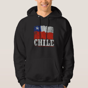 Chile Flag Grafik für Männer Frauen Spanisch Chile Hoodie