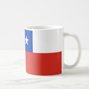 Chile Flag Keramik Tasse