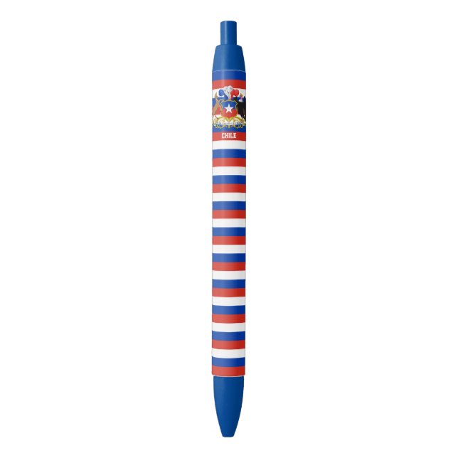 Chile Flag Niedlich Patriotic Kugelschreiber (Vorderseite Vertikal)