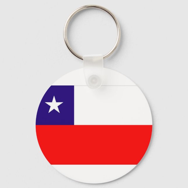 CHILE FLAG SCHLÜSSELANHÄNGER (Vorderseite)