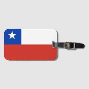 Chile-Flagge Gepäckanhänger
