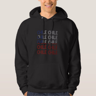 Chile Flagge Hispanic Heritage Monat Kinder Jungen Hoodie