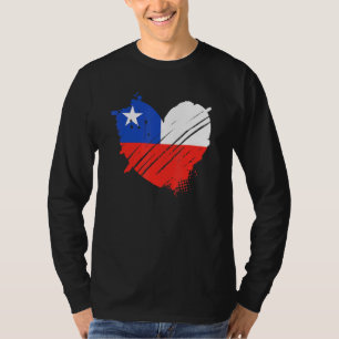 Chile-Flagge Ich Liebe Chile Es Ist In Meiner Dna T-Shirt