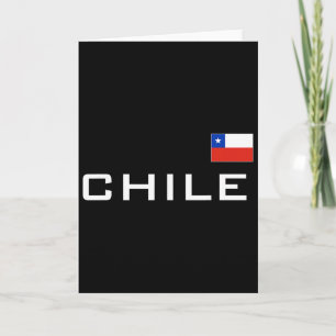 Chile Flagge Sport Fußball Athletic Jersey Sa Karte