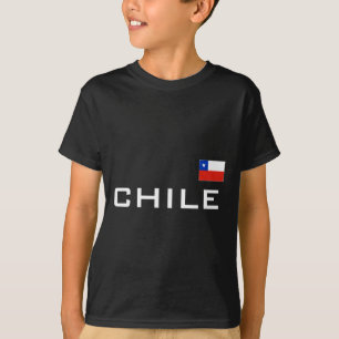 Chile Flagge Sport Fußball Athletic Jersey Sa T-Shirt