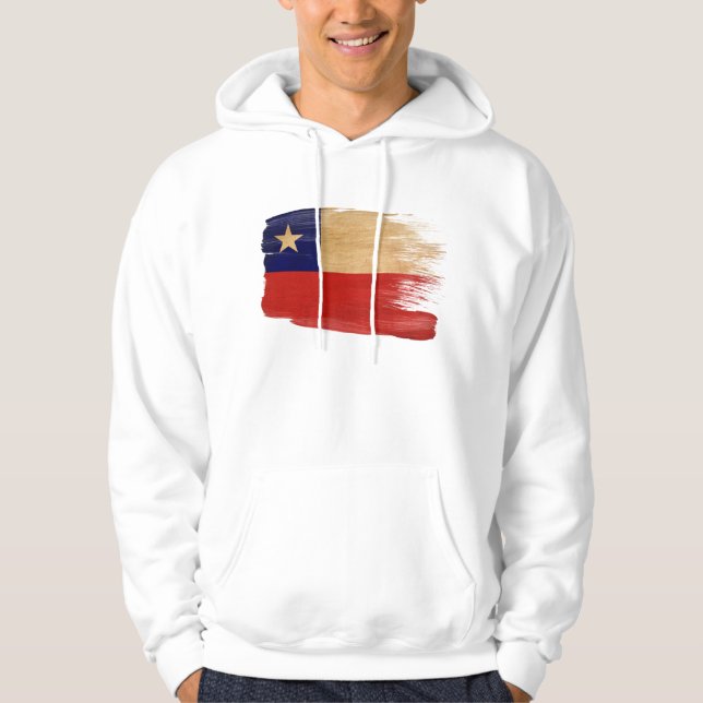 Chile-FlaggeHoodie Hoodie (Vorderseite)