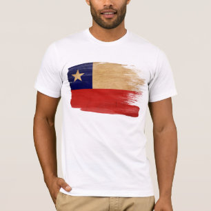 Chile-Flaggen-T - Shirt