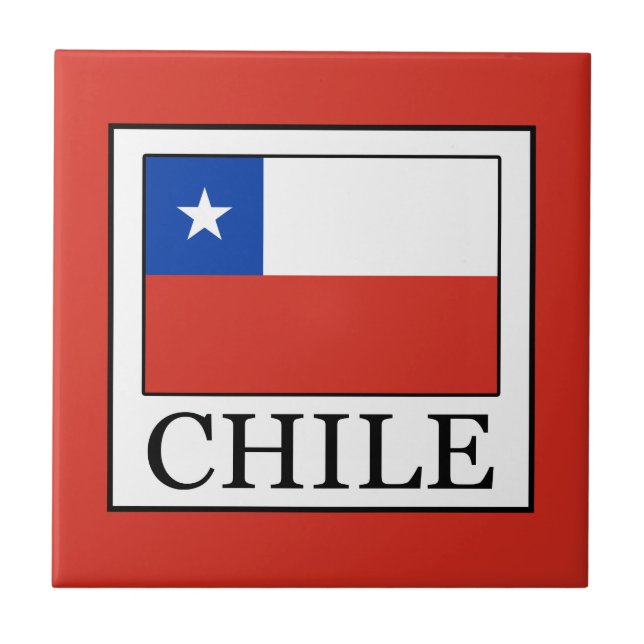 Chile Fliese (Vorderseite)