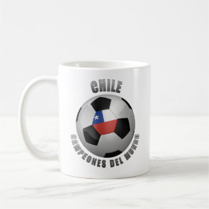 CHILE-FUSSBALL-MEISTER KAFFEETASSE