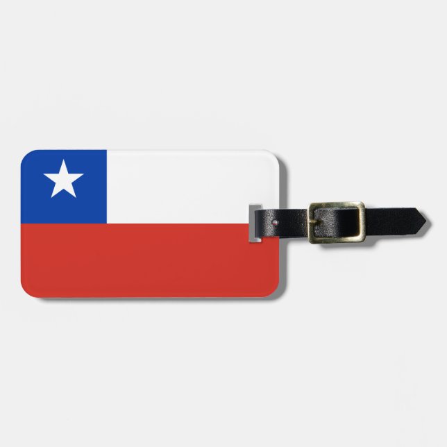Chile Gepäckanhänger (Vorderseite horizontal)