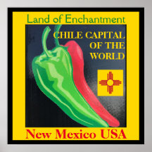 Chile Hauptstadt der Welt New Mexico Green