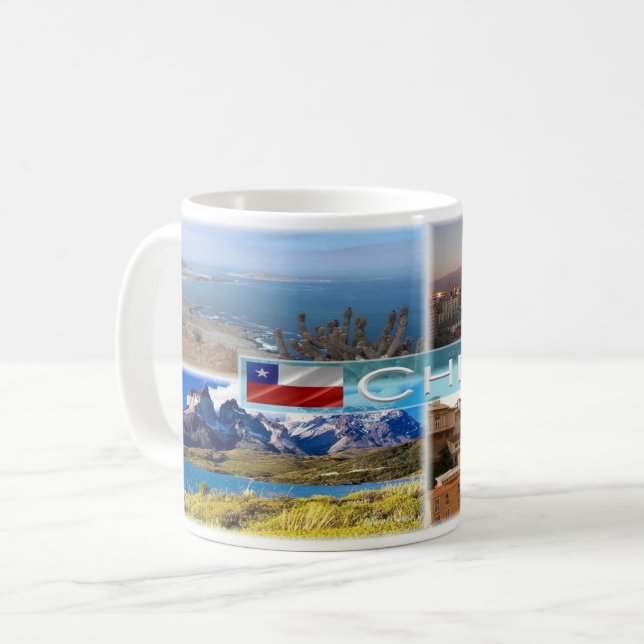 CHILE - KAFFEETASSE (Vorderseite Links)