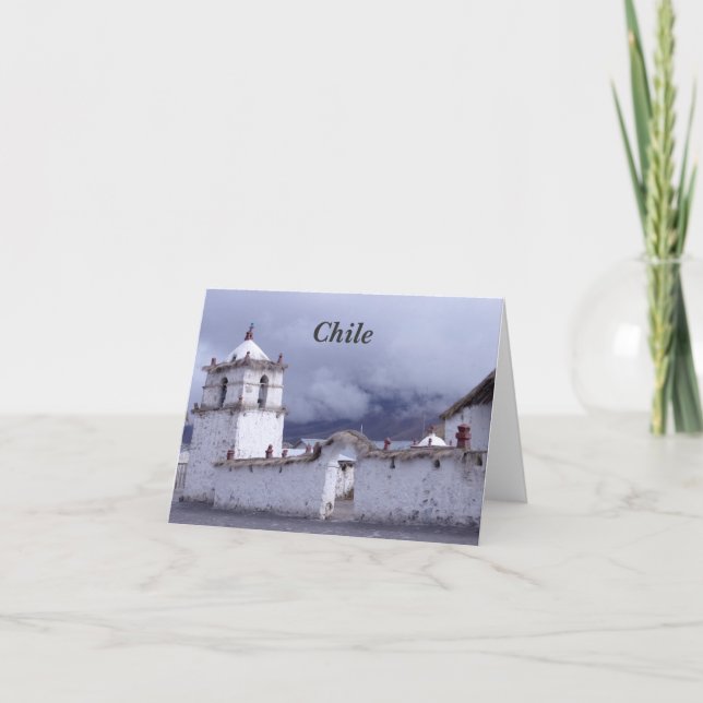 Chile Karte (Vorderseite)